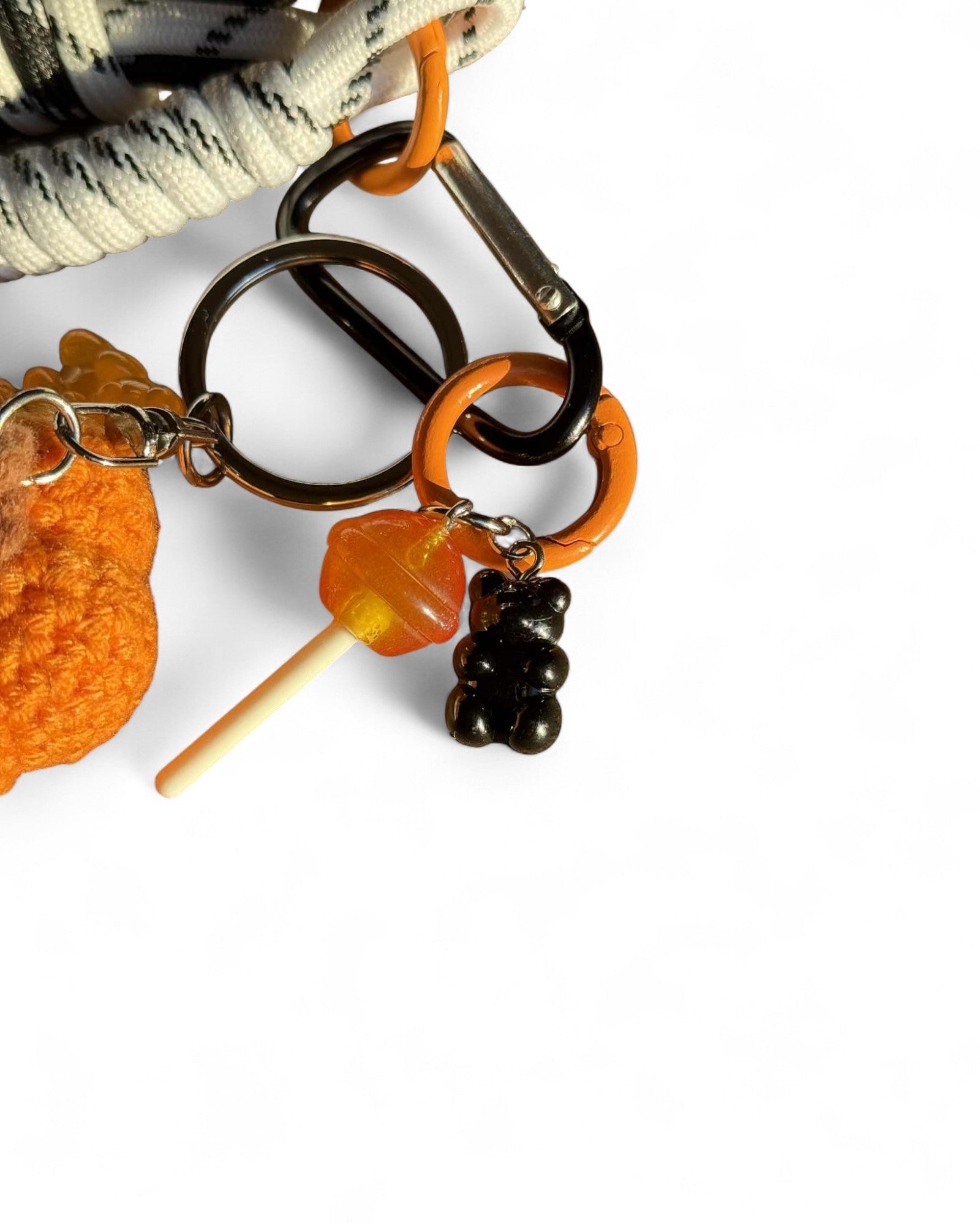 Grigri citrouille crochet