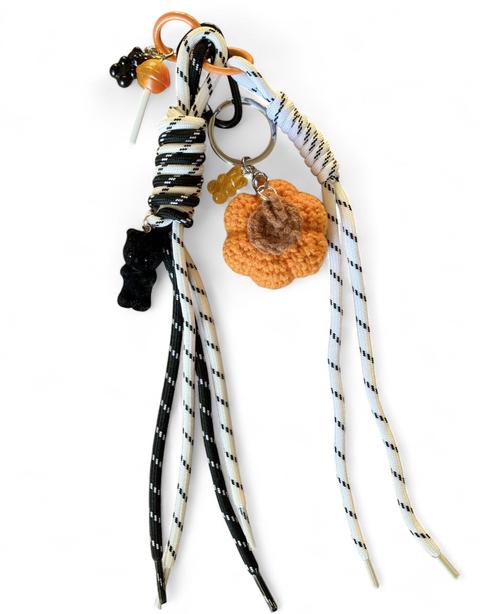 Grigri citrouille crochet