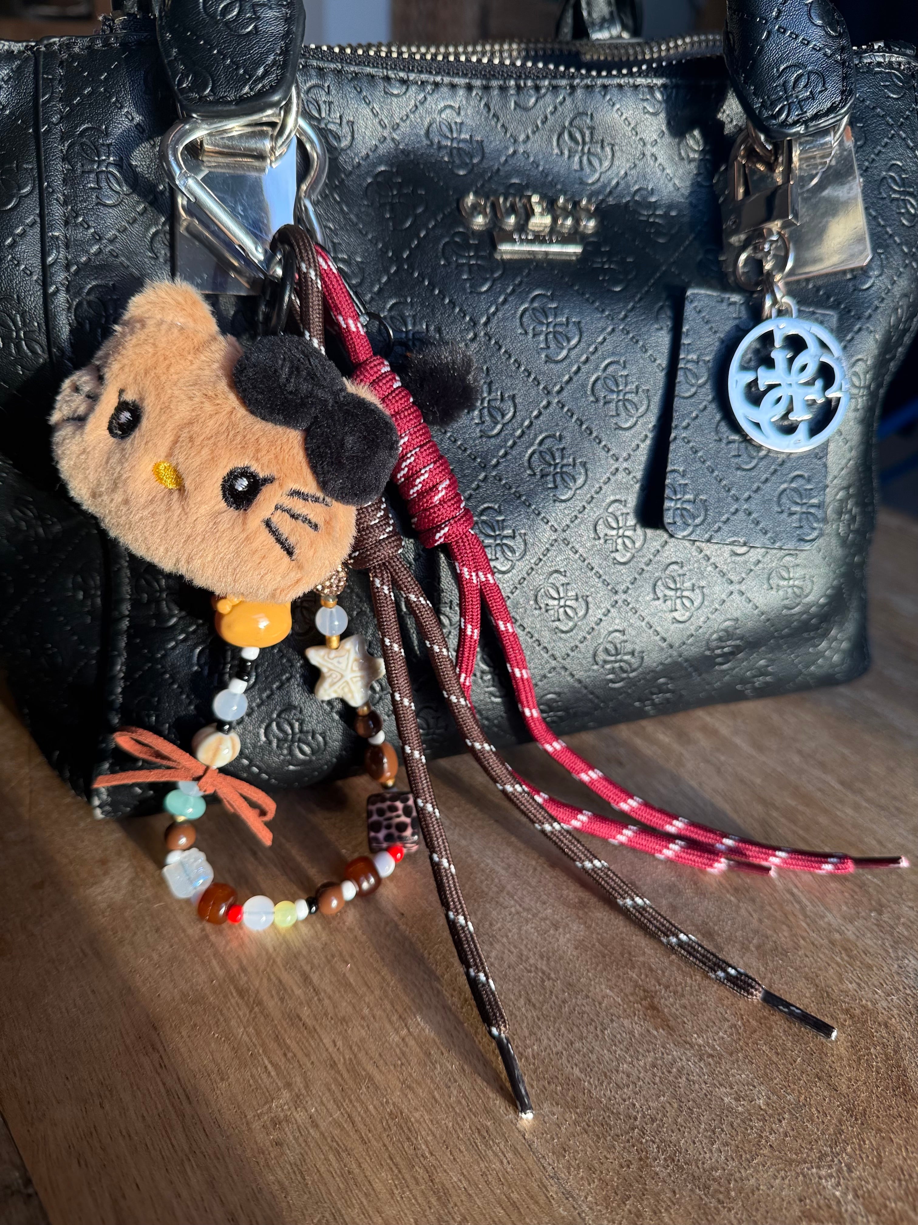 Grigri Hello Kitty marron