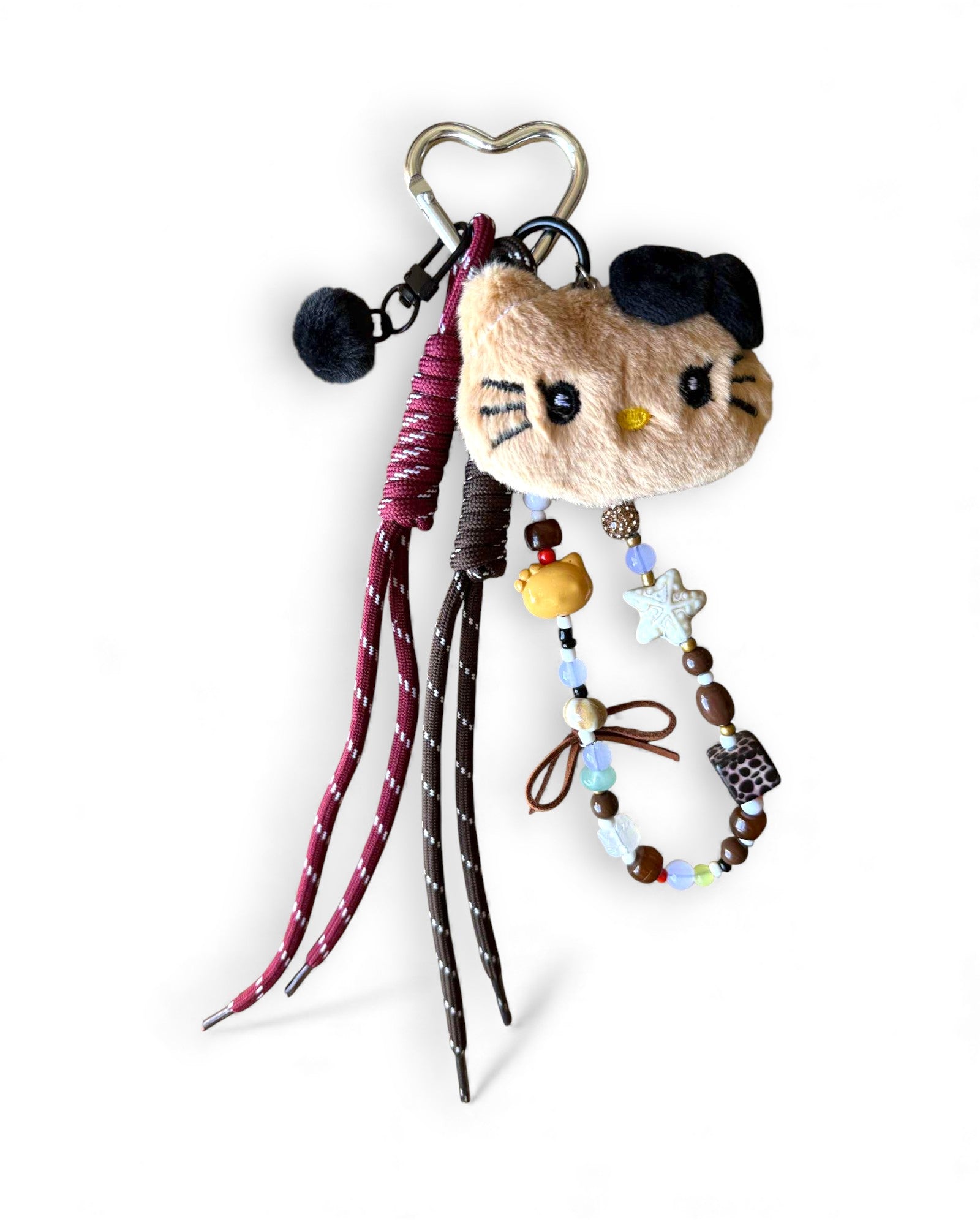 Grigri Hello Kitty marron